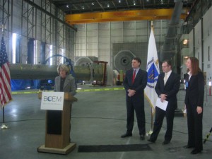 From left: Barbara Kates-Garnick, Carl Hortsmann, Tommy Beaudreau, and Sue Reid. Credit: Meg Colclough