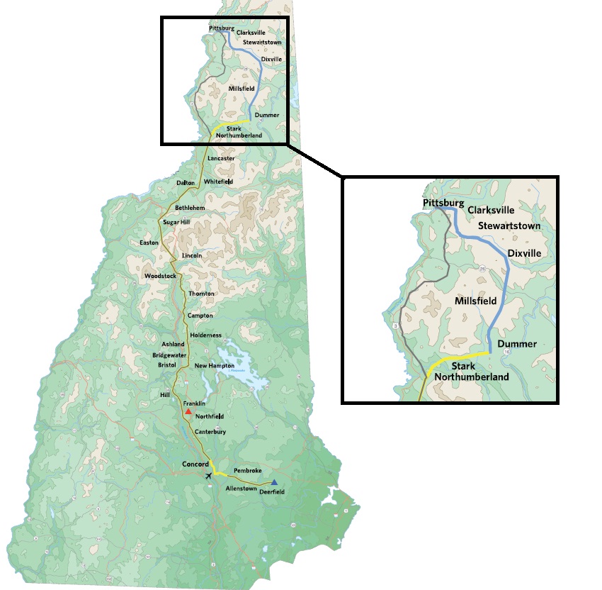 Northern Pass New Route