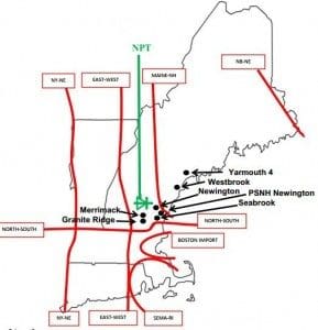 Map from Northern Pass I.3.9 presentation to NEPOOL Reliability Committee