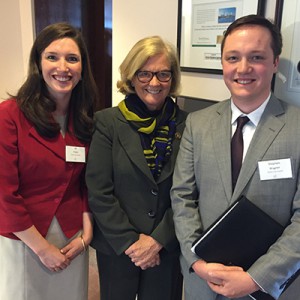 Ali Tozier, Rep. Chellie Pingree, and Stephen Wagner