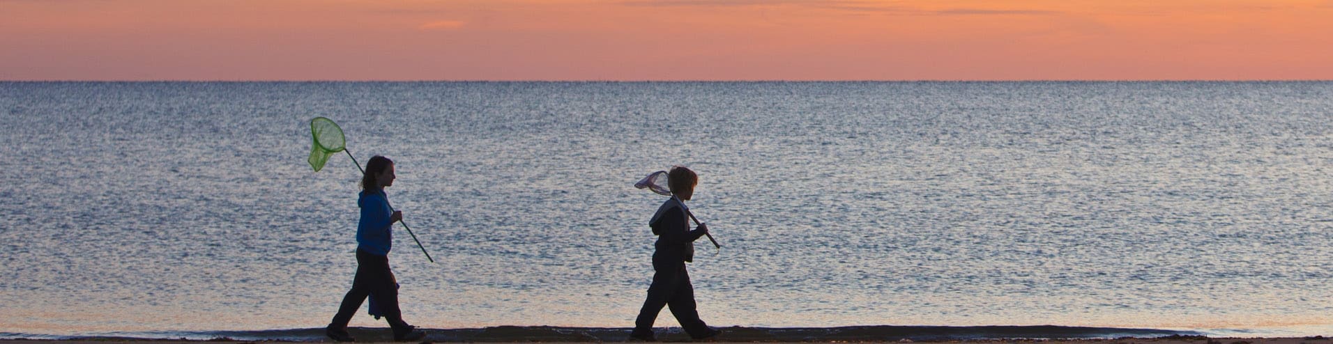 Kids on Bound Brook Island, Cape Cod