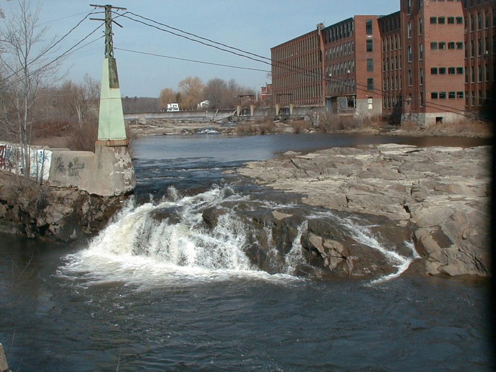 Saccarappa Falls Presumpscot River Maine