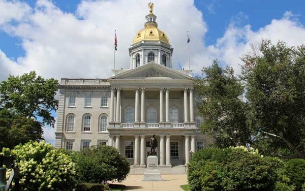 New Hampshire State House. C. Hanchey via CC 2.0