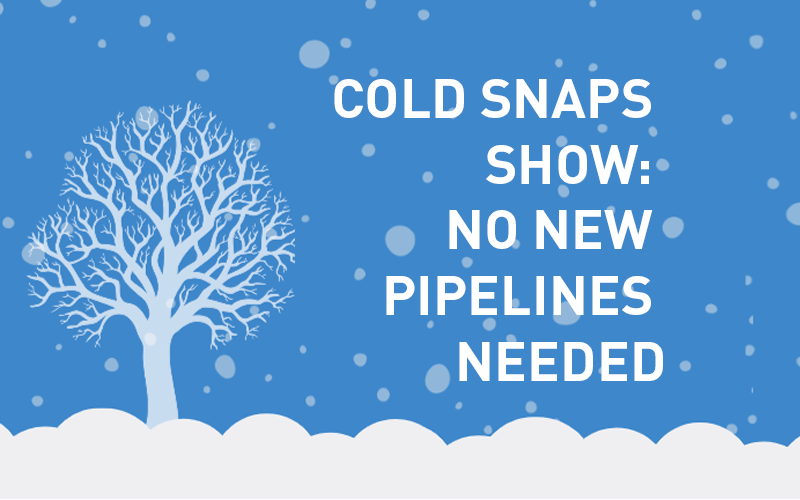 No new pipelines needed
