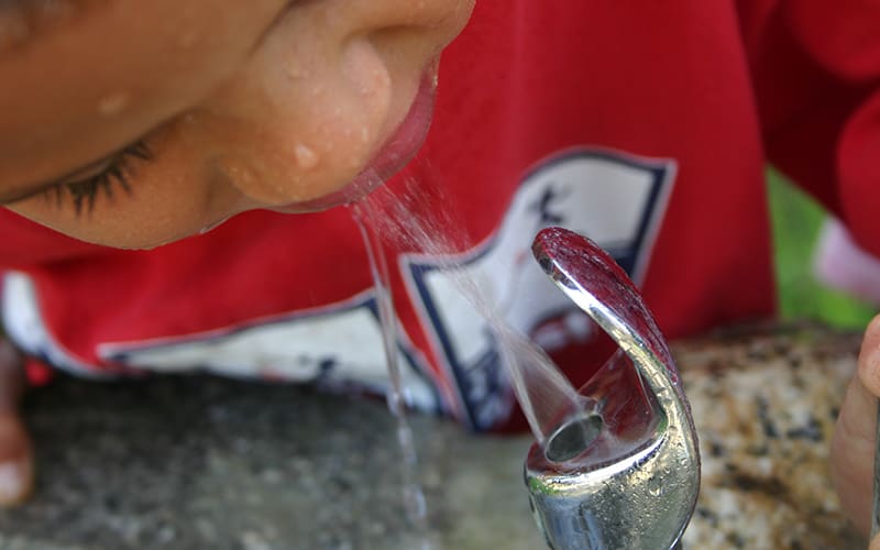 Drinking water fountain