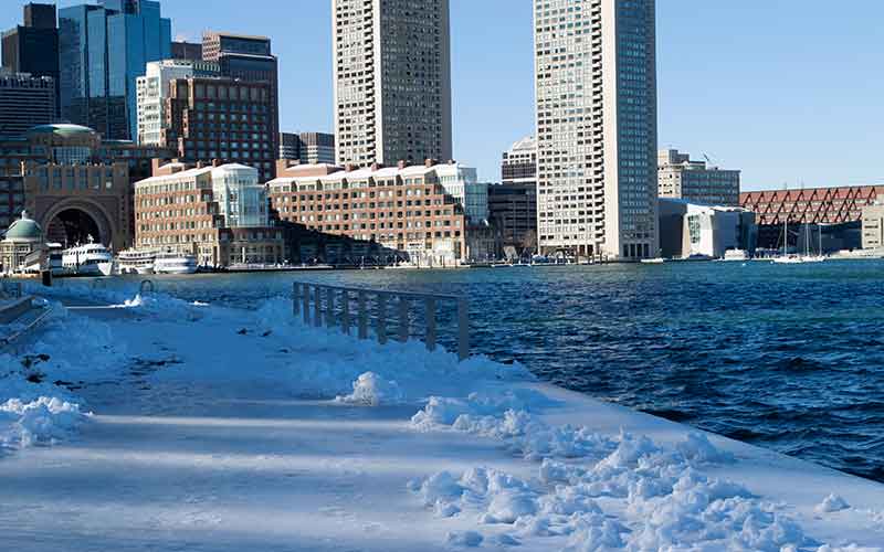 Boston Harbor King Tide