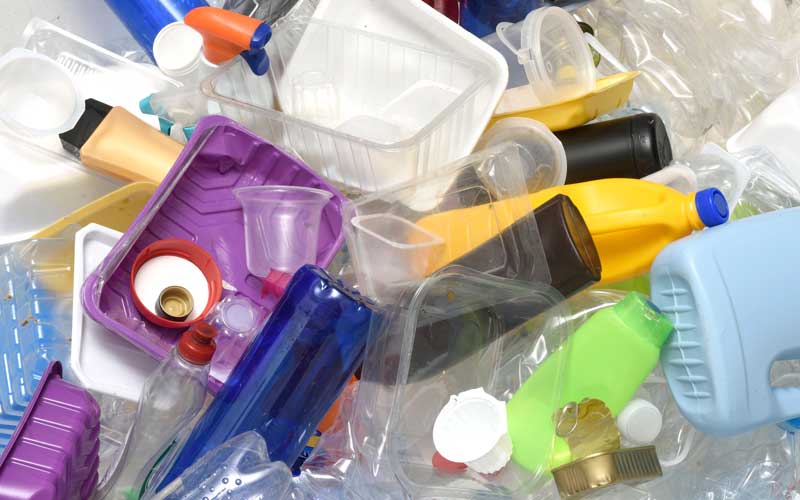 Recyclable Plastics Delicate Colors