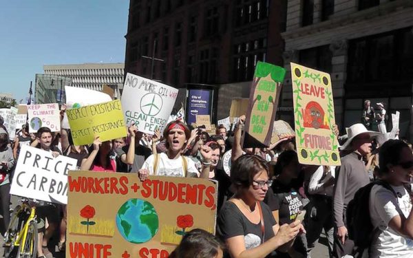 Youth around the country are taking to the streets to protest for climate action
