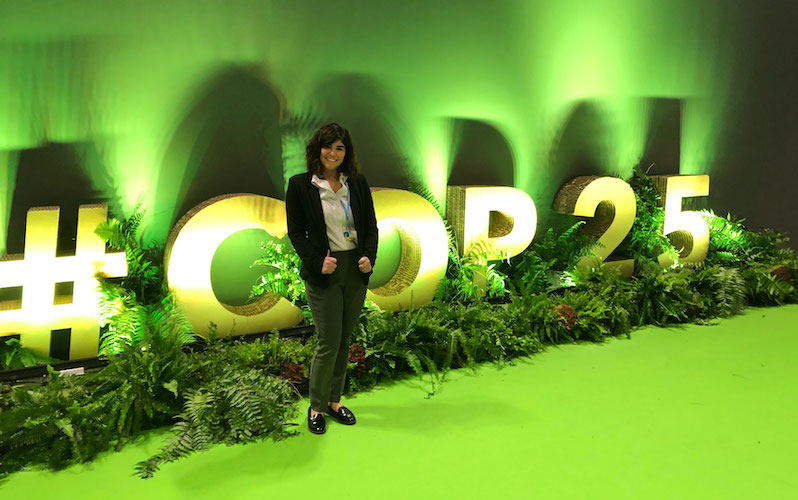 CLF intern Ava Gallo attends COP25 in Madrid