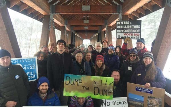 2018 Press Conference to stop Bethlehem Landfill expansion