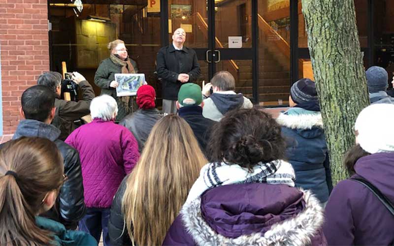 RI Garbage Depot Community Protest