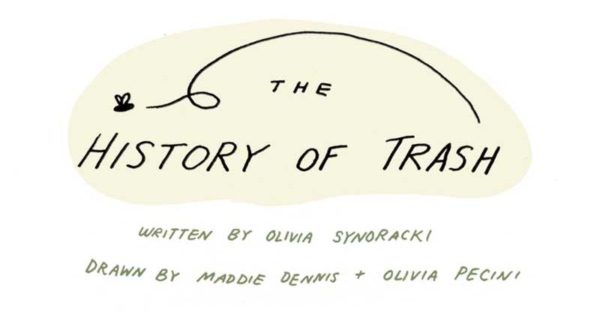 Illustration title page: History of Trash