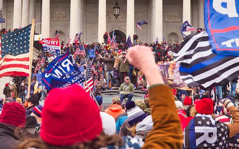 Rioters Storm the U.S. Capitol on Jan 6