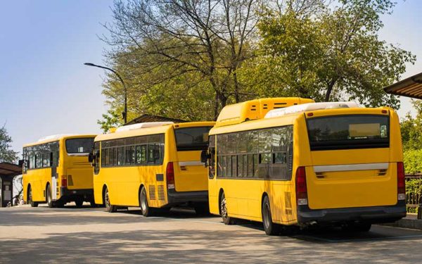 Clean trucks include these electric school buses