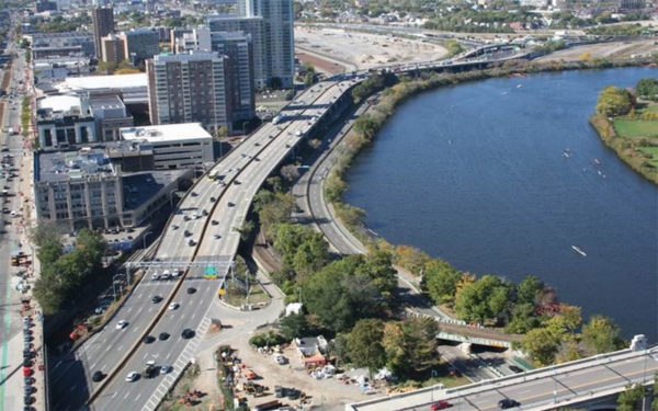 A section of I-90 slated for reconstruction.