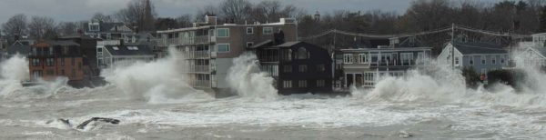 Storm surge in Massachusetts