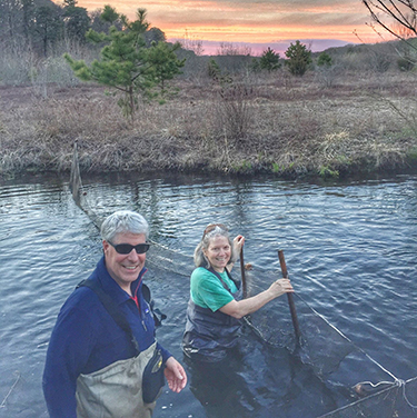 Chris Deegan and Linda Neill