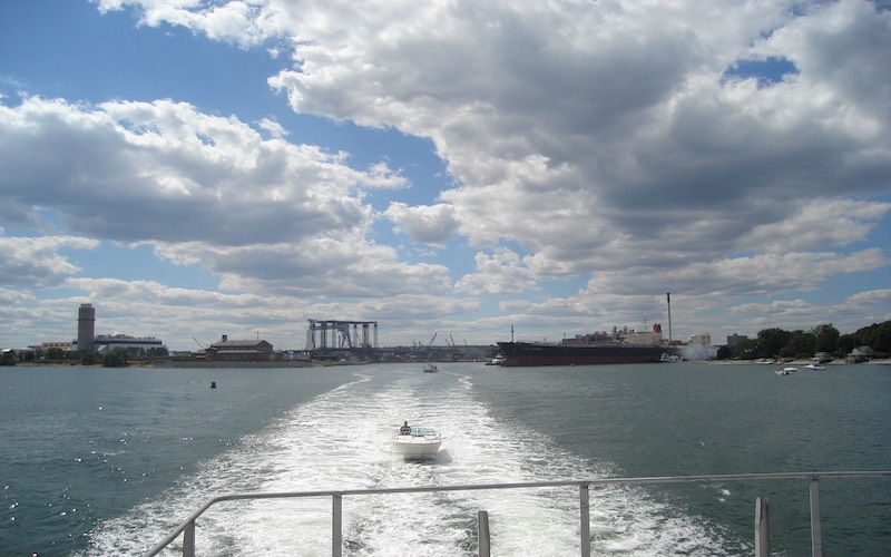 A view of the Weymouth-Fore River