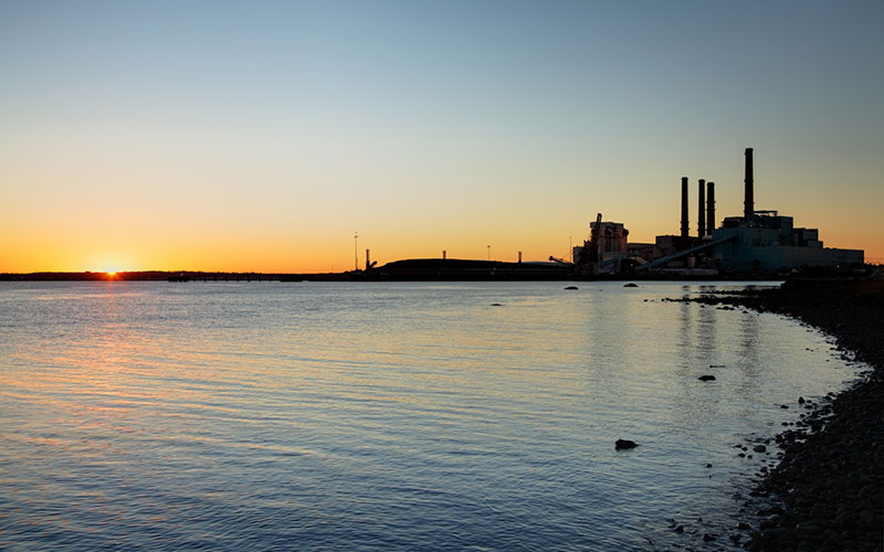 Brayton Point Station in Somerset, Massachusetts