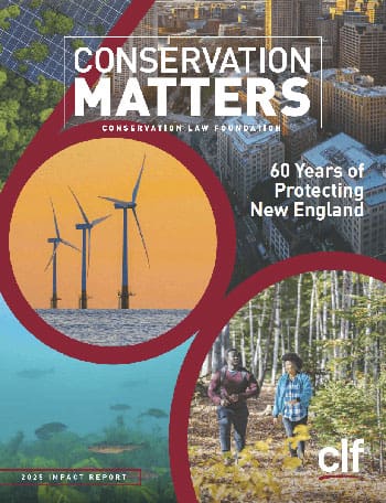 Cover image of CLF magazine with Conservation Matters and 